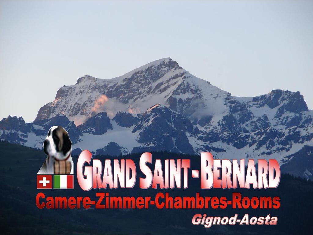 Affittacamere Grand Saint Bernard Gignod Exterior foto