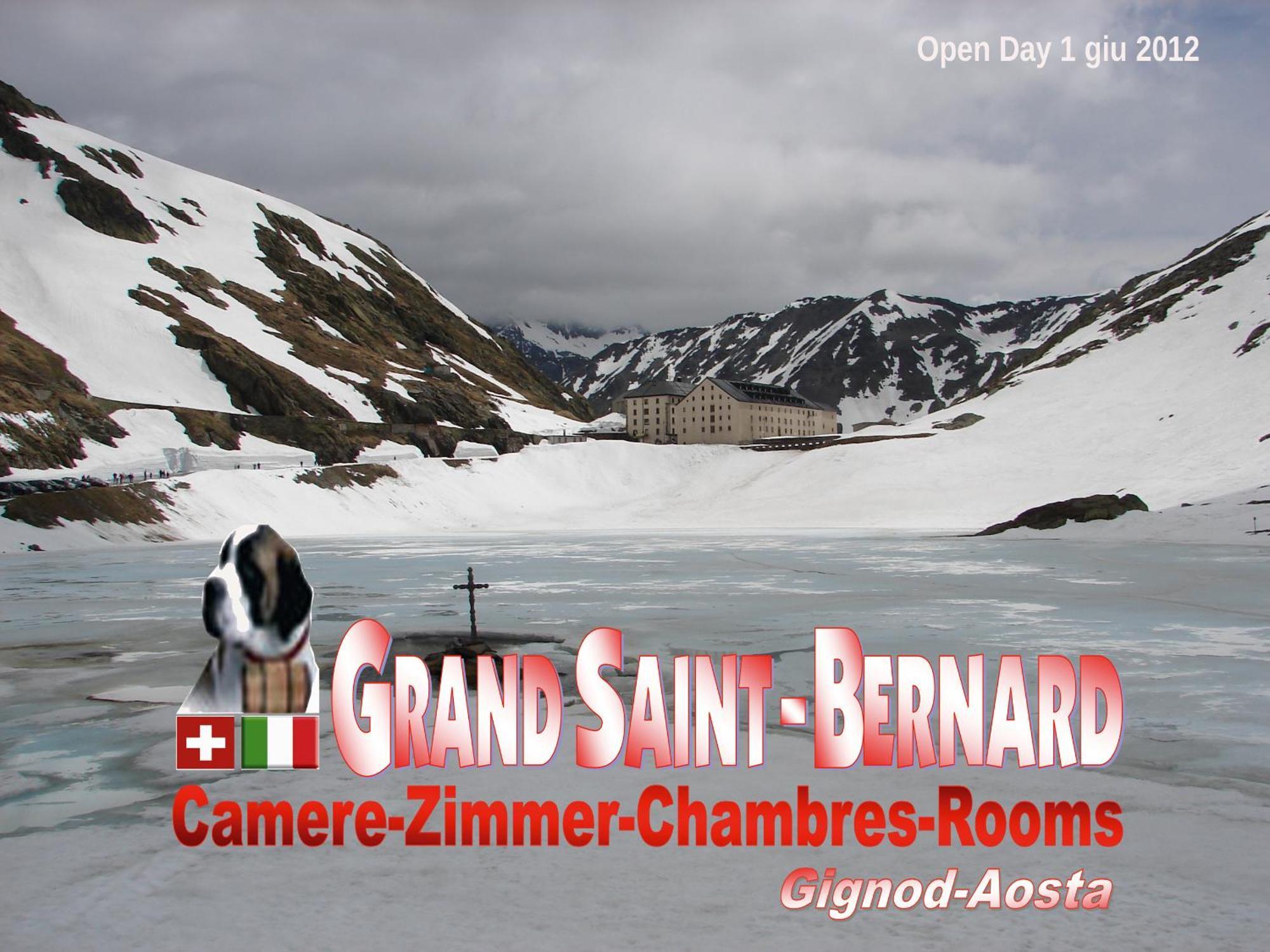 Affittacamere Grand Saint Bernard Gignod Exterior foto